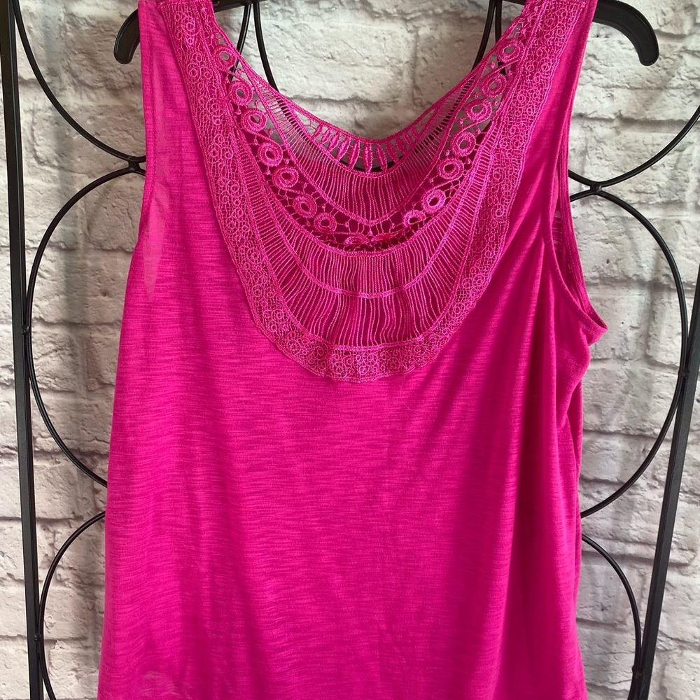 Torrid pink tank top Torrid size 0
